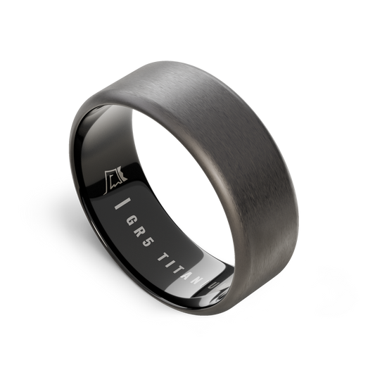 Gunmetal | Titanium | 8mm