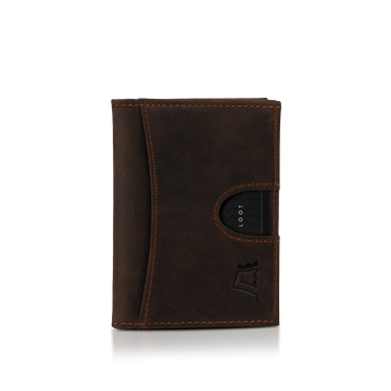 Kings Loot Slim Minimalist Leather Wallet for Men RFID Blocking | Mens  Wallet Bifold | 12 Card Holder Front Pocket Wallet