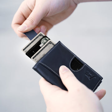 Kings Loot Slim Minimalist Leather Wallet for Men RFID Blocking | Mens  Wallet Bifold | 12 Card Holder Front Pocket Wallet